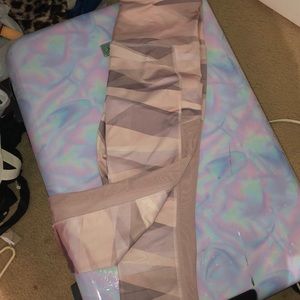 Soft pink athletic tights!